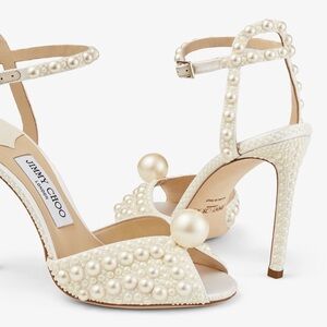 Jimmy Choo Ivory Pearl Heels